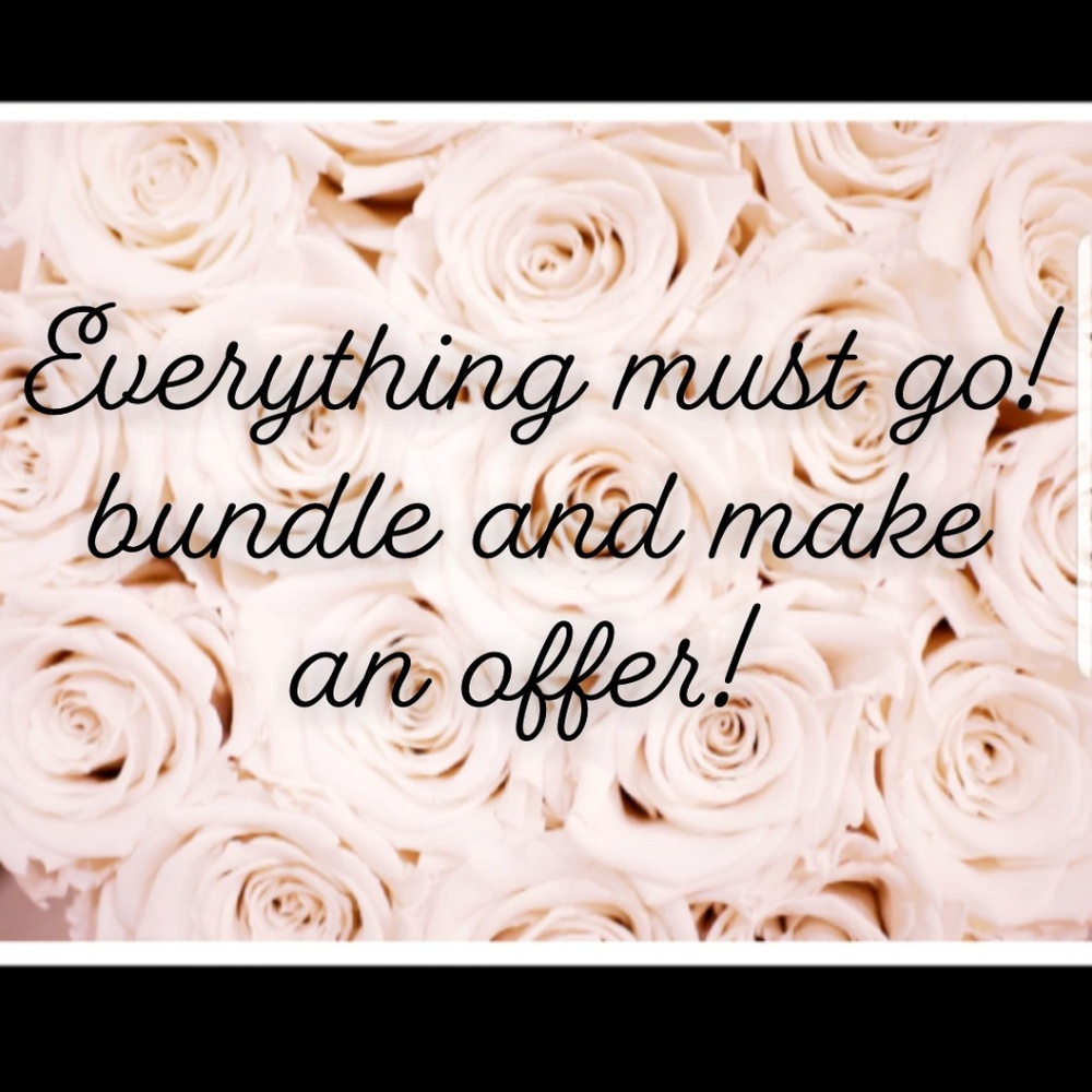 Bundle and save!! Send an offer!